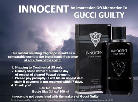 gucci innocent cologne|where to buy gucci guilty.